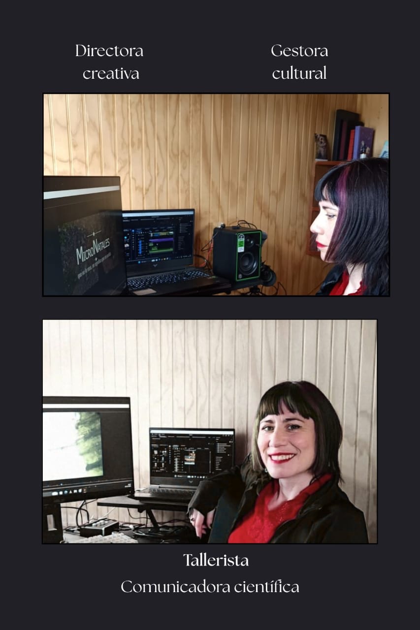 Retrato de la artista